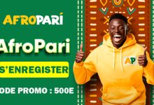 Créer le compte Afropari avec le code promo en 2024