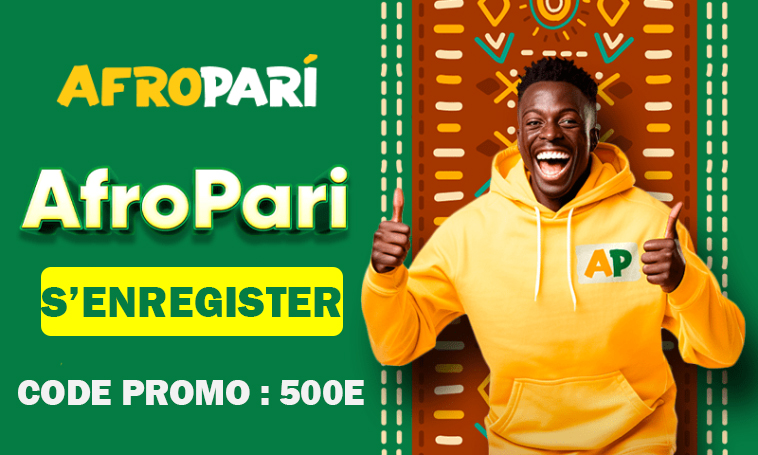 Créer le compte Afropari avec le code promo en 2024